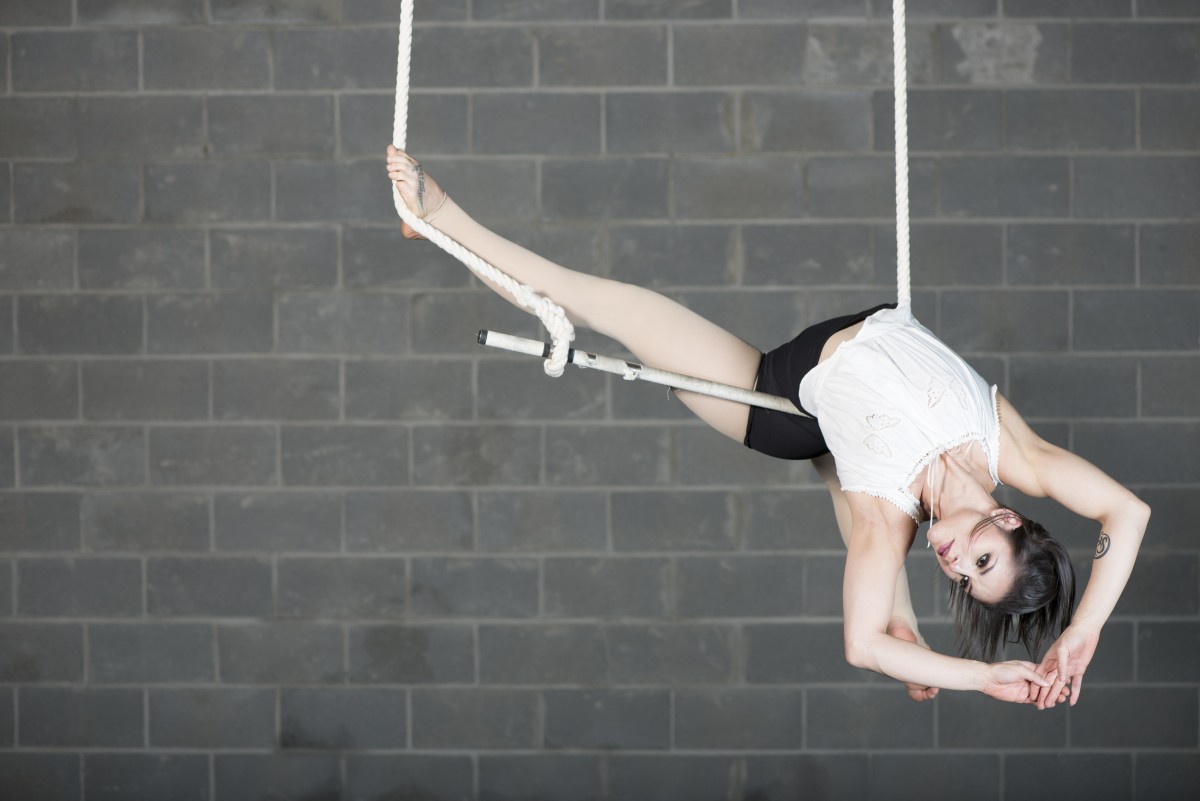 Trapeze Contributions by Guest Artist McKinley Vitale www.aerialdancing photo
